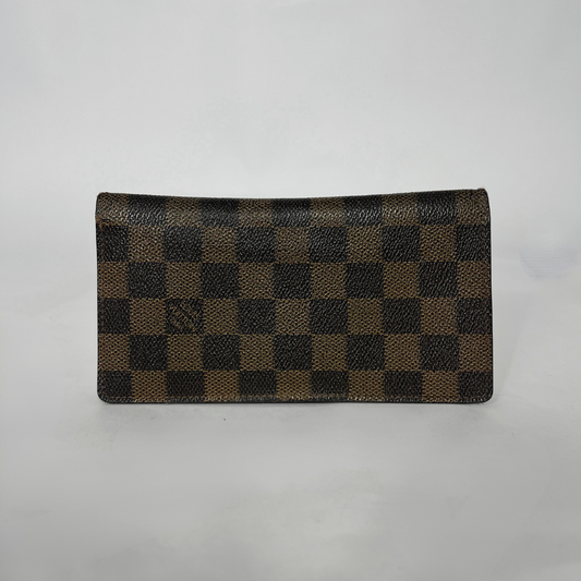 Louis Vuitton Tela Portefeuille Damier Ebene