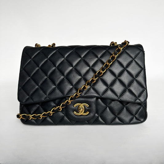 Chanel Chanel Maxi Flap Bag Couro de cordeiro - Bolsas de ombro - Etoile Luxury Vintage