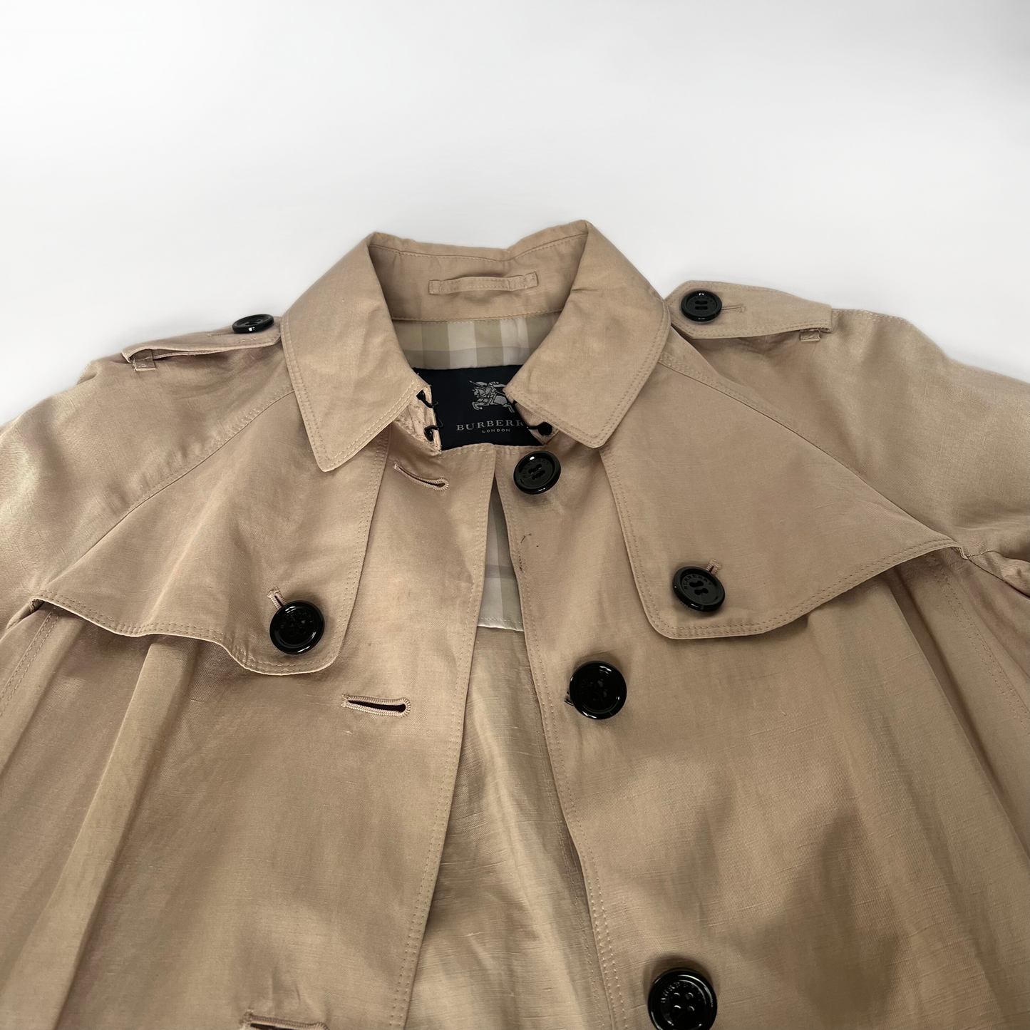 Burberry Burberry Trench Coat Lenn Blend - Jacket - Etoile Luxury Vintage