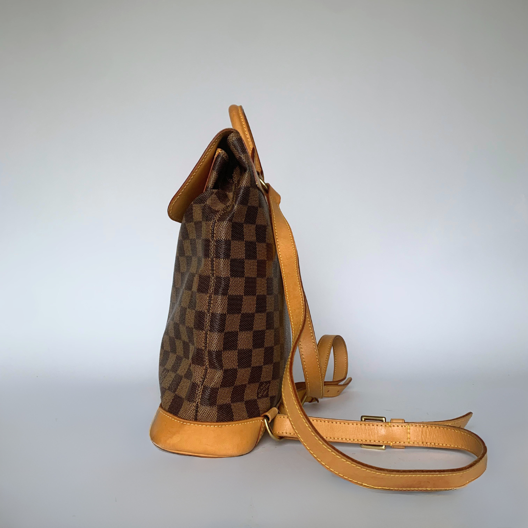 Louis Vuitton Louis Vuitton Soho Rygsæk Damier Ebene Canvas - Håndtasker - Etoile Luxury Vintage