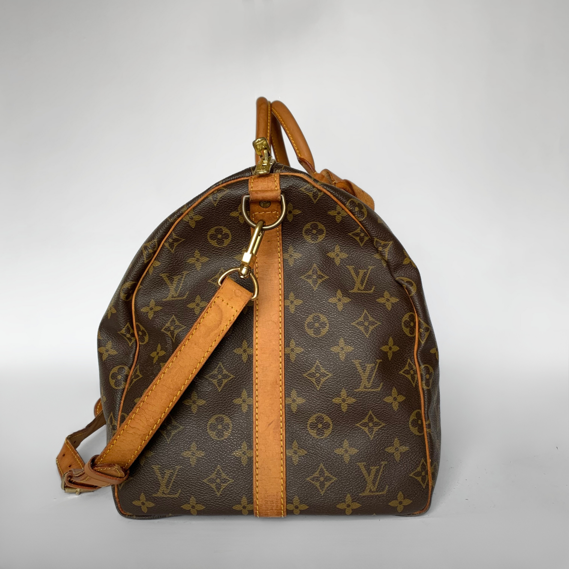 Louis Vuitton Louis Vuitton Keepall 55 Bandouill&egrave;re Monogram canvas - Handbags - Etoile Luxury Vintage