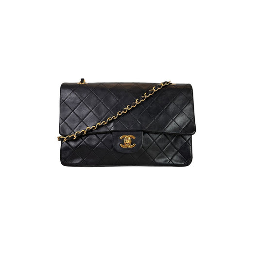Chanel Preloved Vintage Double Flap Shoulder Bag