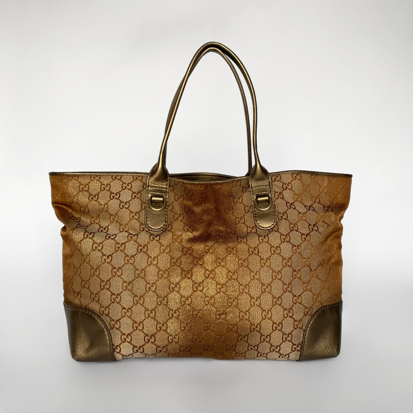 Gucci Gucci Bolsa Monogram Canvas - Bolsa de ombro - Etoile Luxury Vintage