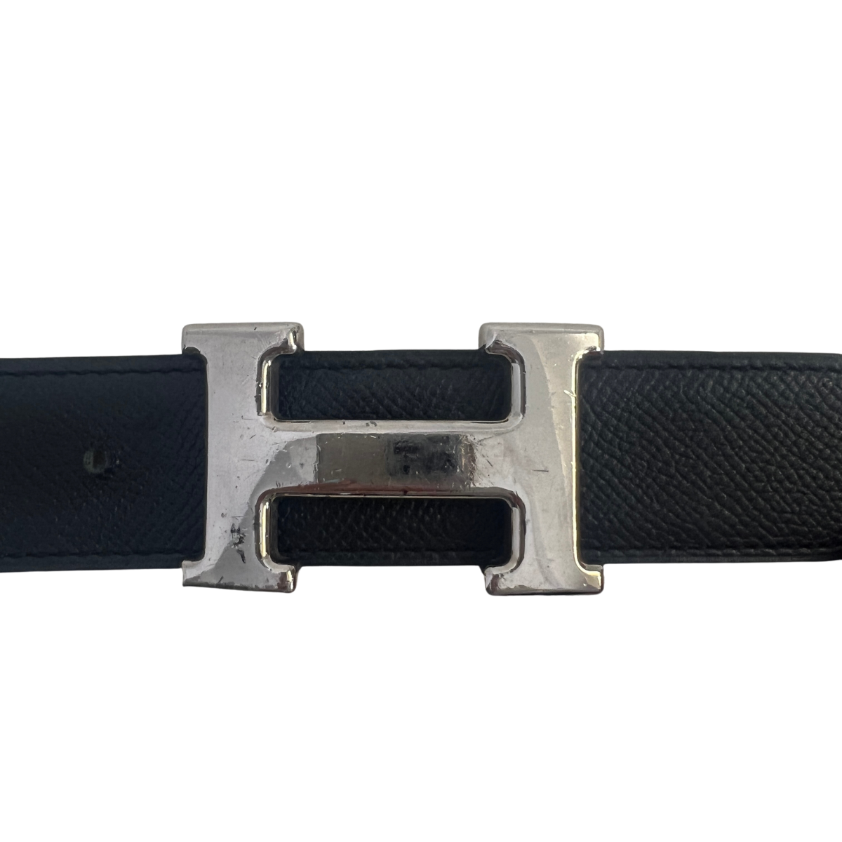 Herm&egrave;s Herm&egrave;s H Belt Leather - Belts - Etoile Luxury Vintage