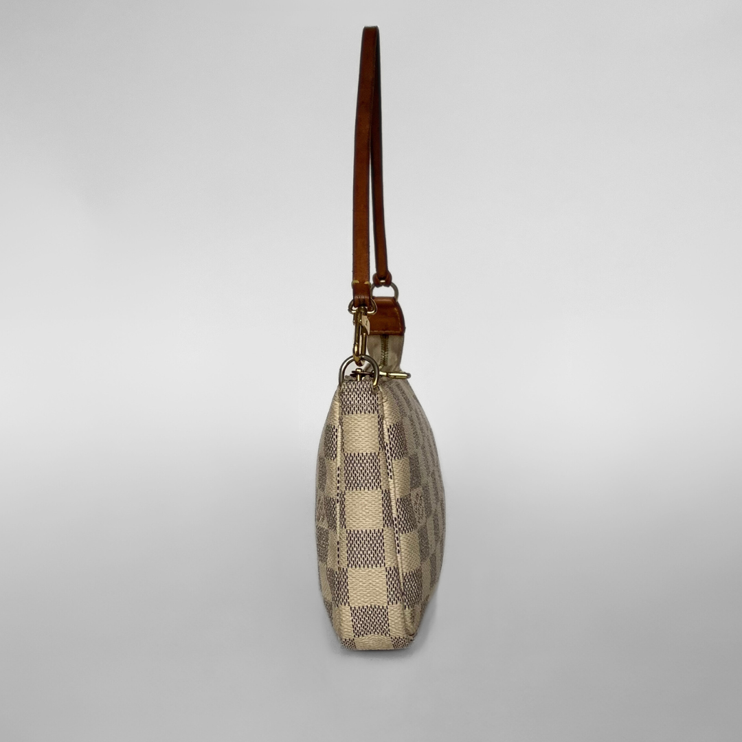 Louis Vuitton Louis Vuitton Pochette Accessoires Damier Azur Canvas - Handbags - Etoile Luxury Vintage