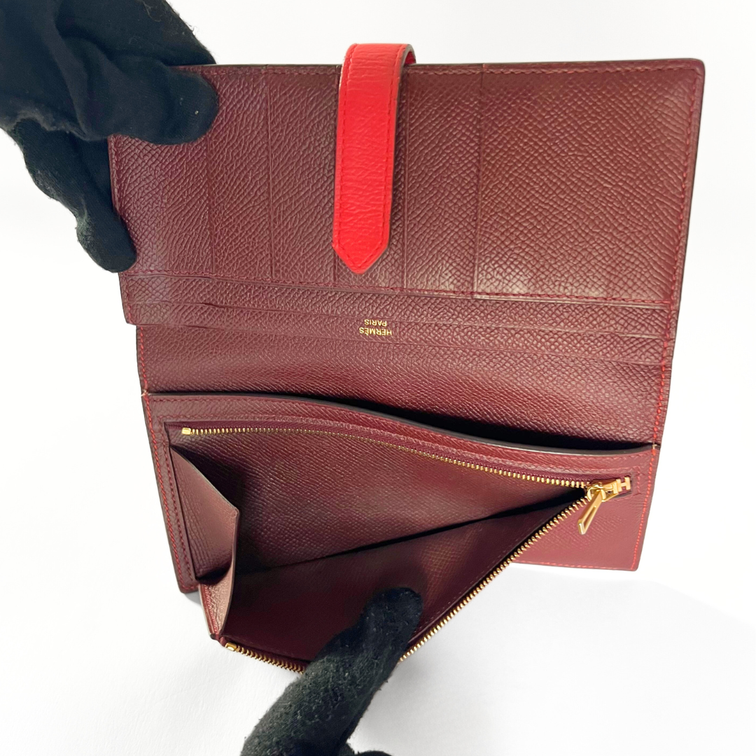 Hermès Bearn Wallet Epsom Leather