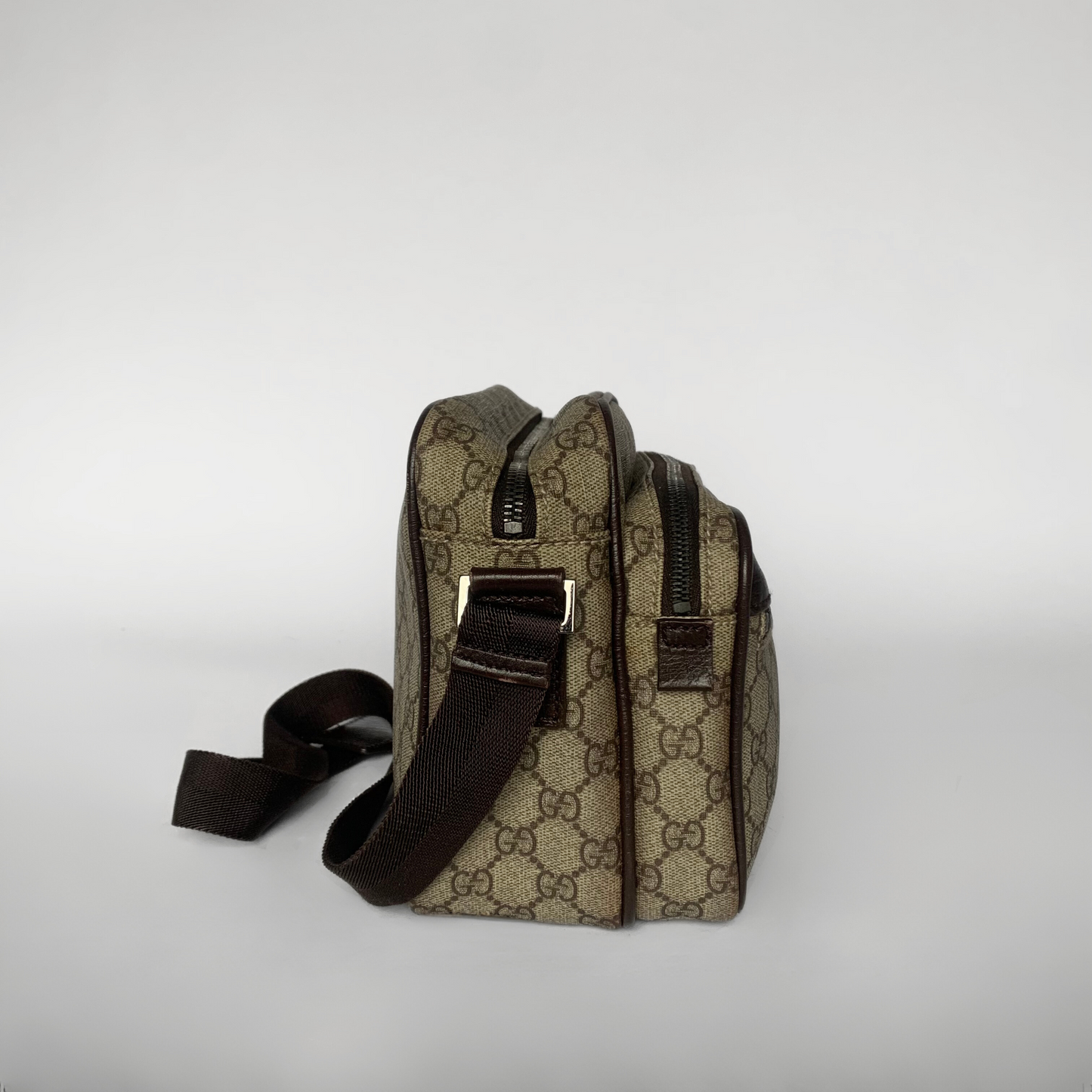 Gucci Gucci Supreme Crossbody Bag PVC - Crossbody vesker - Etoile Luxury Vintage