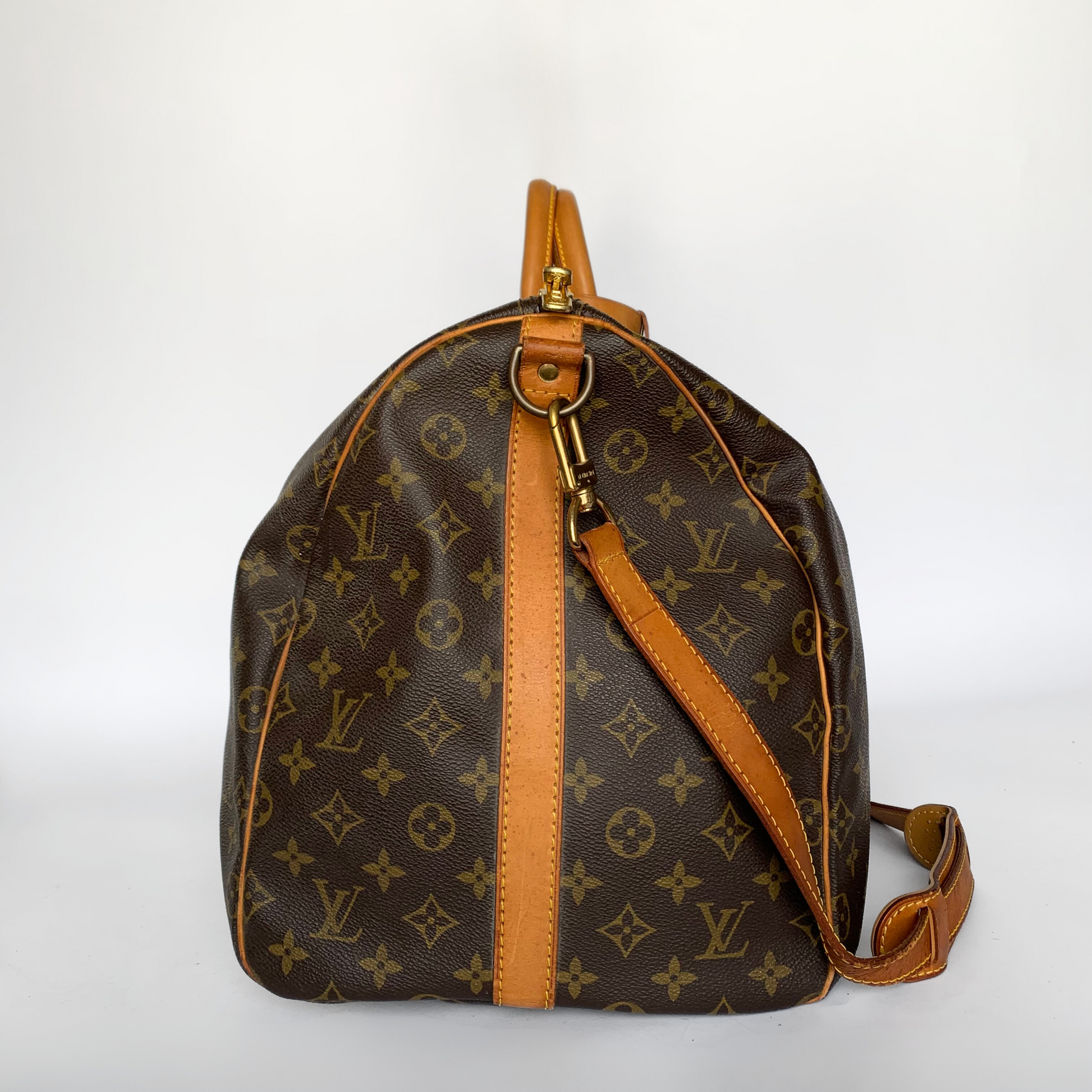 Louis Vuitton Louis Vuitton Keepall 55 Bandouli&egrave;re Monogram Canvas - Handbag - Etoile Luxury Vintage