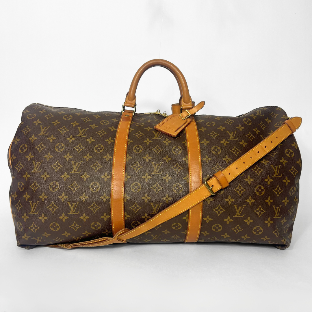 Louis Vuitton Louis Vuitton Keepall 60 Bandoulière Monogram Canvas - Rejsetasker - Etoile Luxury Vintage