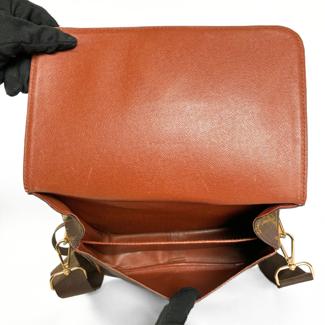 Louis Vuitton Cartouchière PM monogram lærred