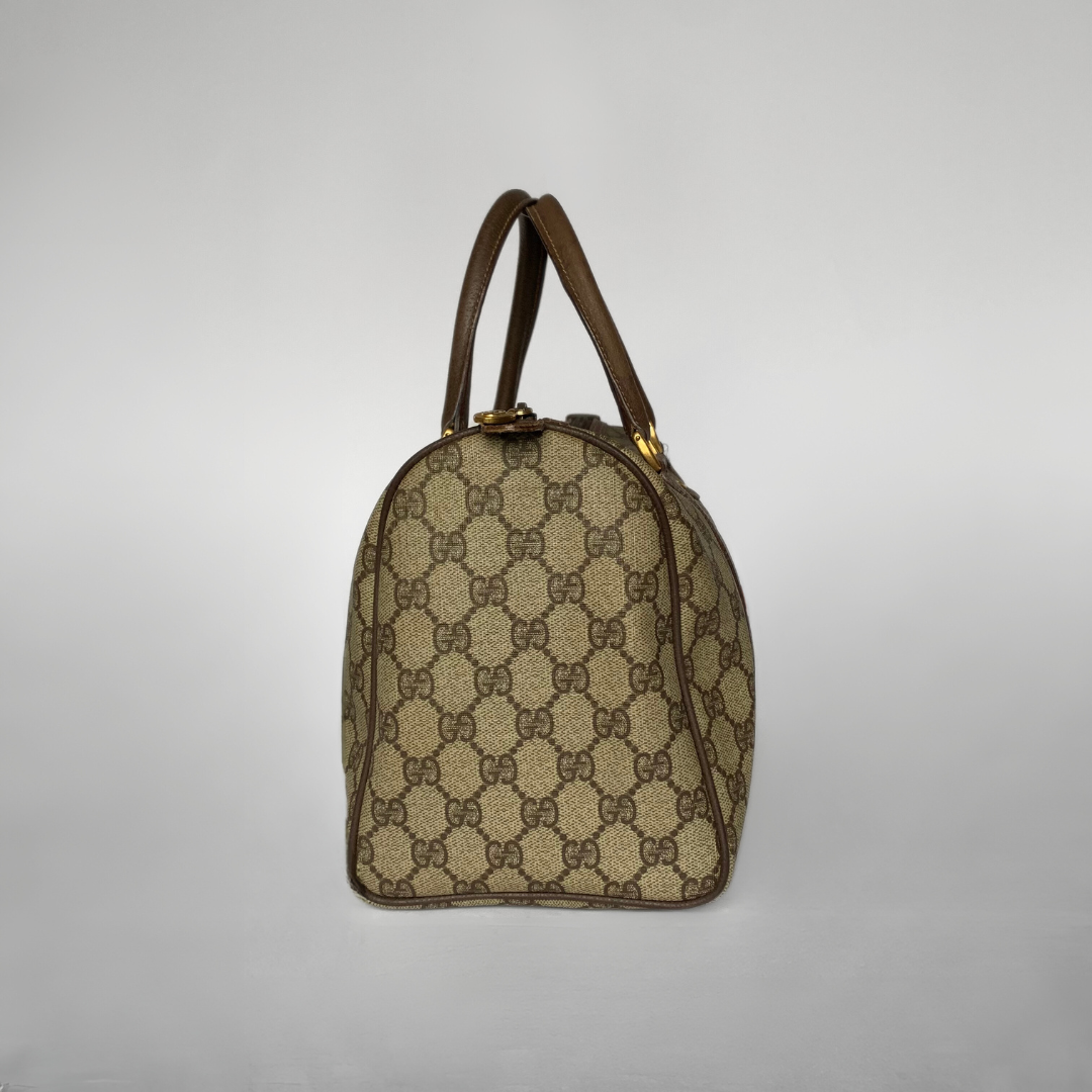 Gucci Gucci Lona de PVC com monograma Boston Bag - Bolsa - Etoile Luxury Vintage