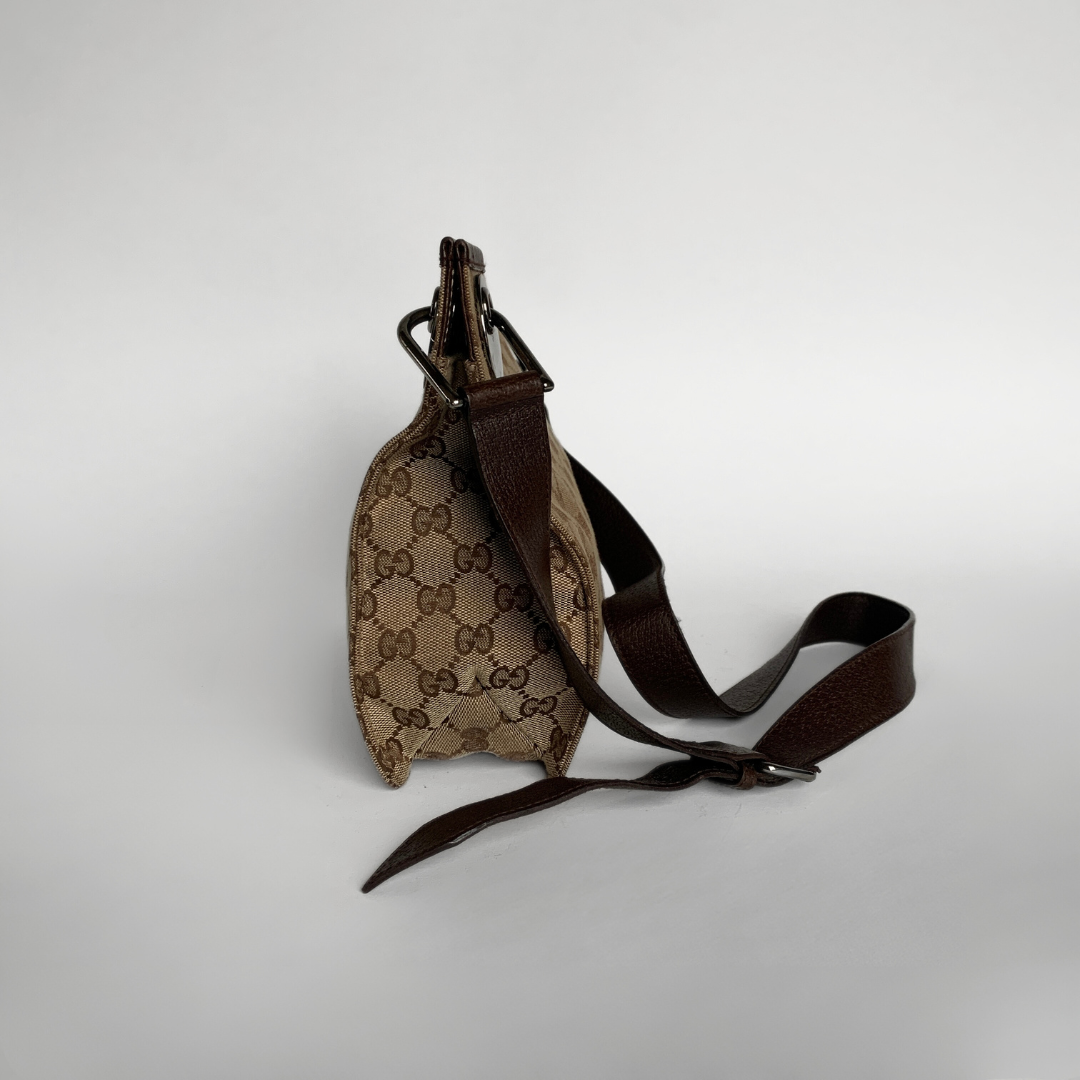 Gucci Gucci Crossbody Monogram Canvas - Skuldertaske - Etoile Luxury Vintage