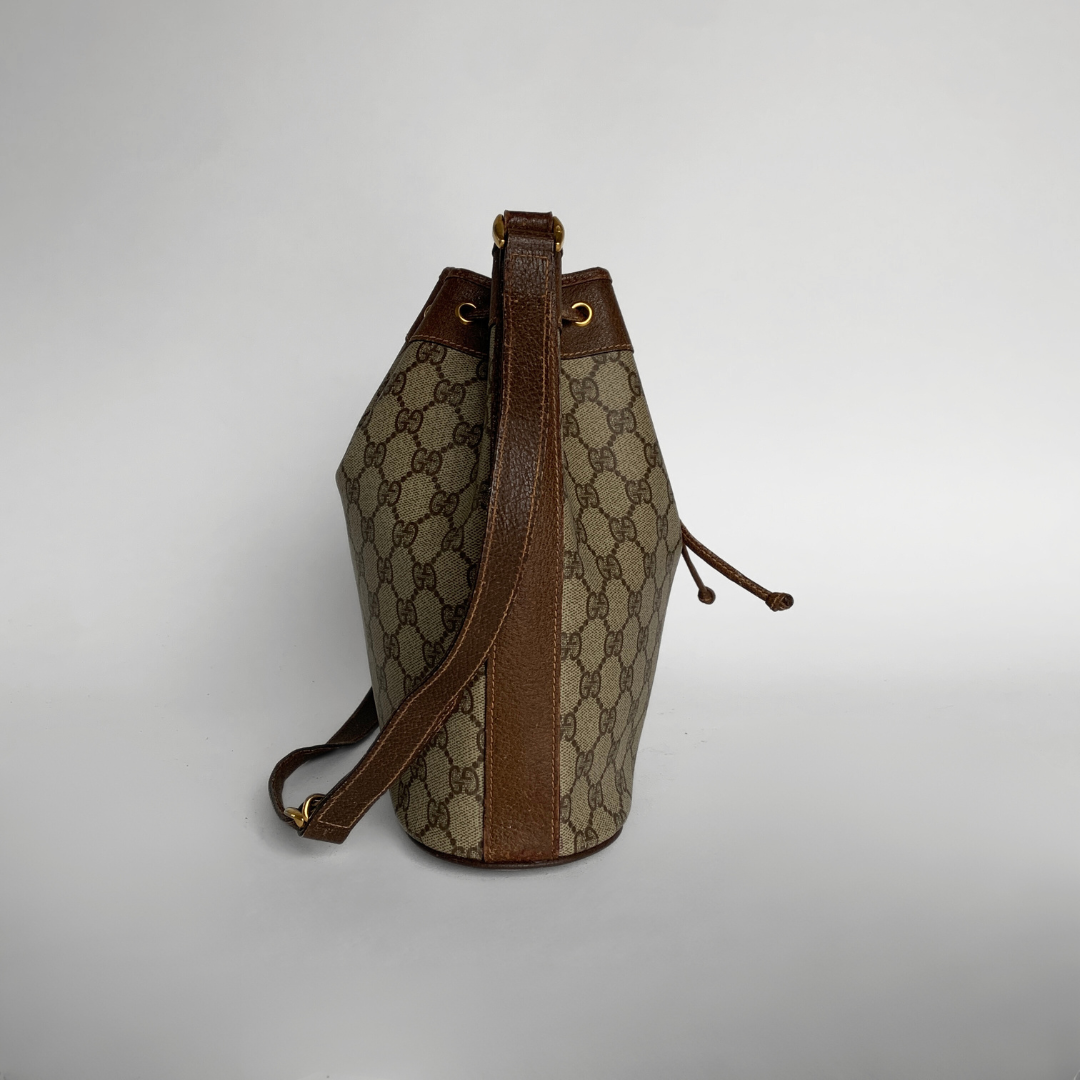 Gucci Gucci Bucket Bag Monogram Canvas - Umhängetaschen - Etoile Luxury Vintage