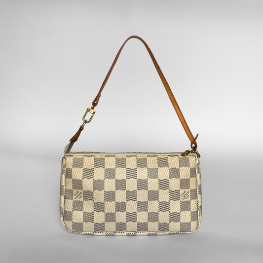 Louis Vuitton Louis Vuitton Pochette Accessoires Damier Azur Canvas - Handbags - Etoile Luxury Vintage