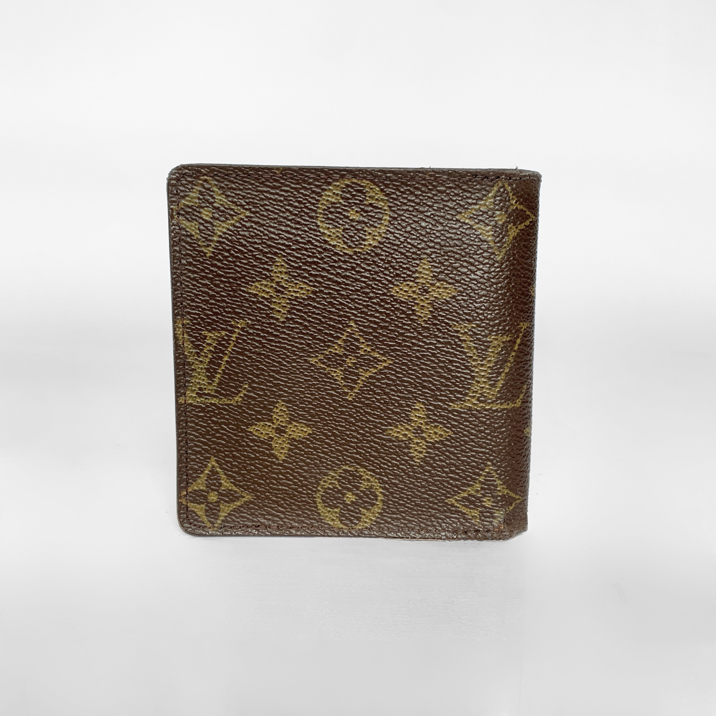Louis Vuitton Tela do monograma da carteira com aba