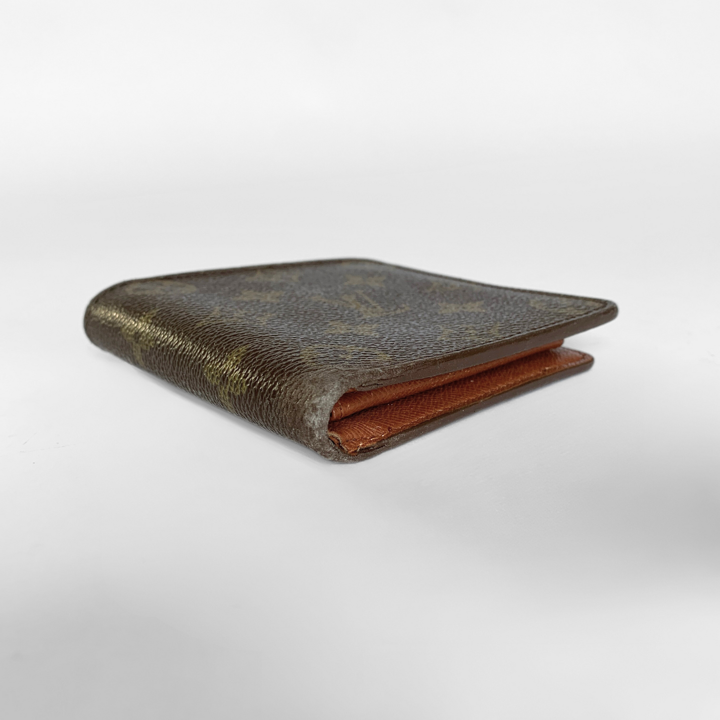 Louis Vuitton Tela do monograma da carteira com aba