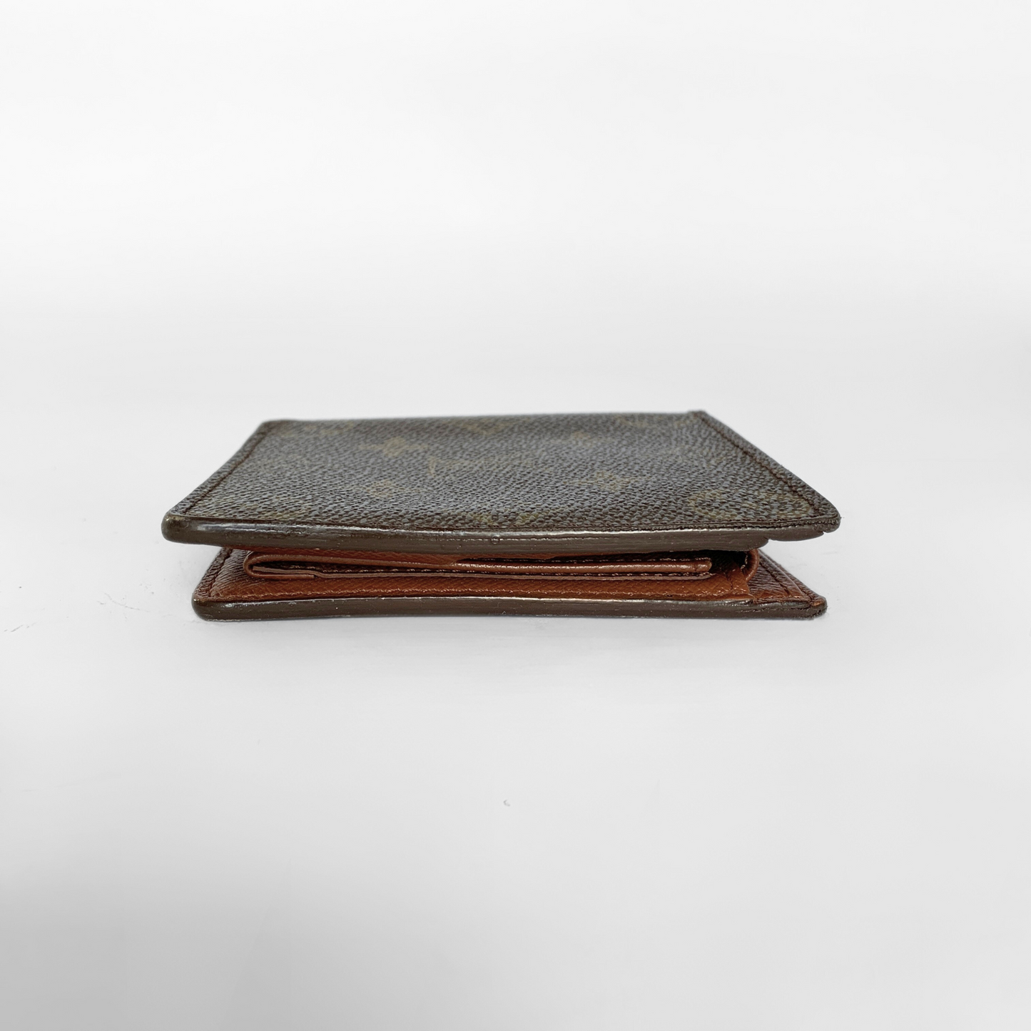 Louis Vuitton Tela do monograma da carteira com aba