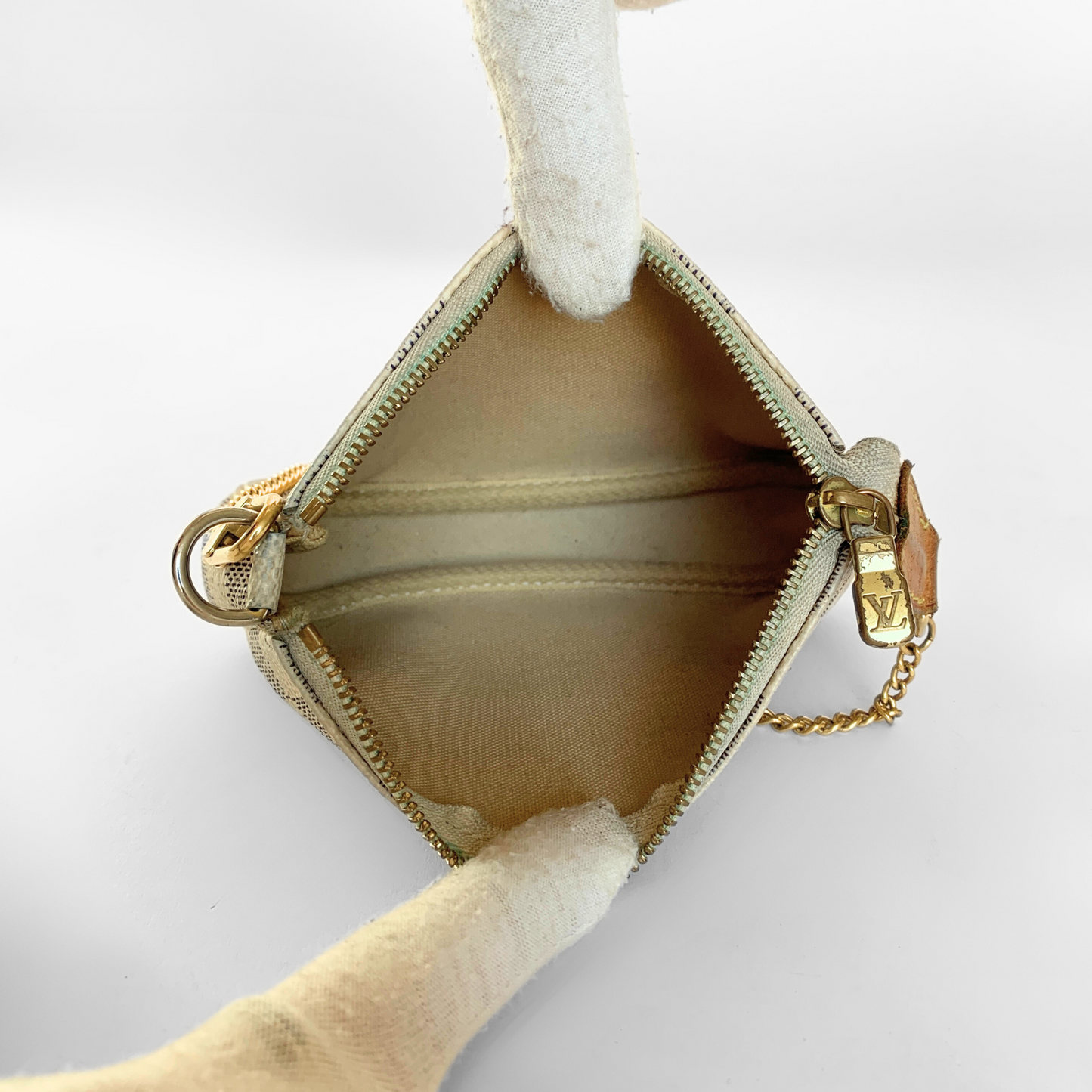 Louis Vuitton Louis Vuitton Acessórios Bolsa Damier Azur Canvas - Bolsas - Etoile Luxury Vintage