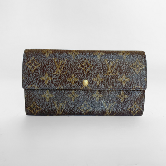 Louis Vuitton Wallet Large Monogram Canvas