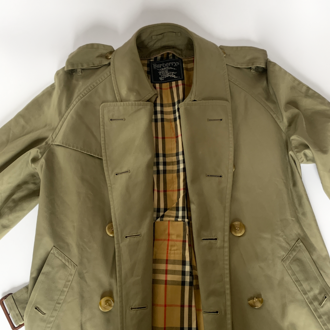 Burberry fake trench coat sales