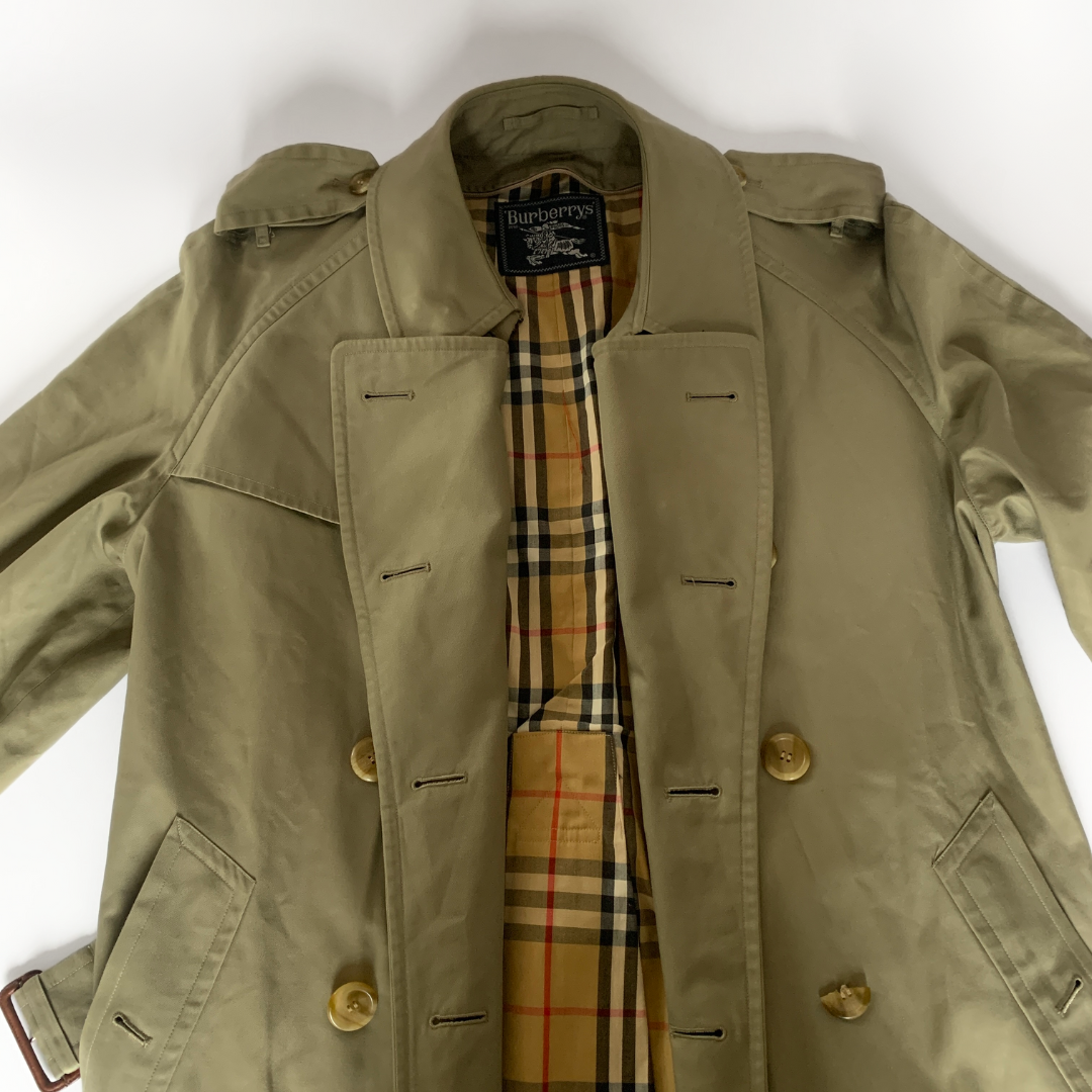 Burberry Burberry Trench Coat Cotton - Clothing - Etoile Luxury Vintage