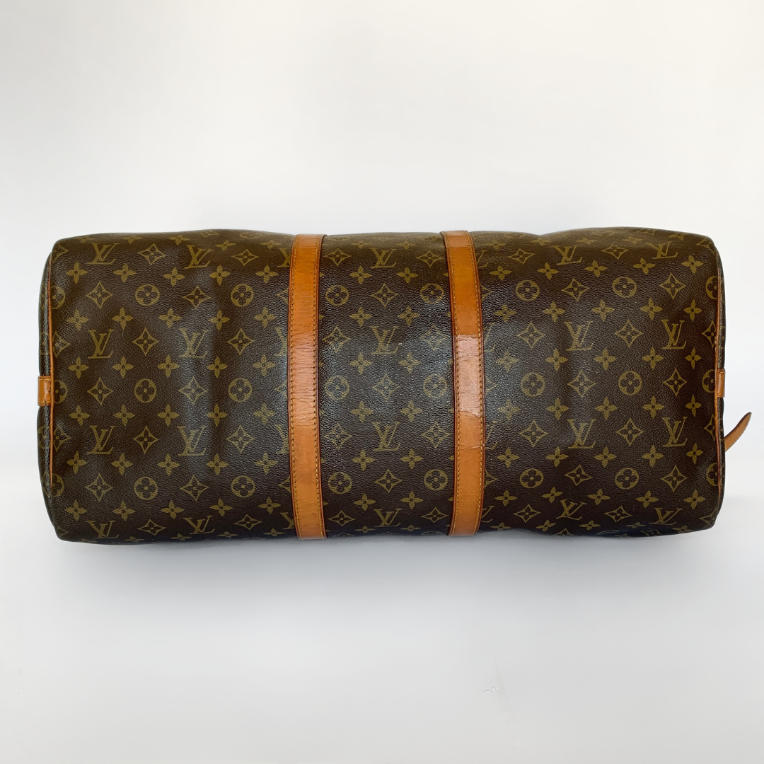 Louis Vuitton Louis Vuitton Keepall 55 Bandouli&egrave;re Monogram Canvas - Handbags - Etoile Luxury Vintage