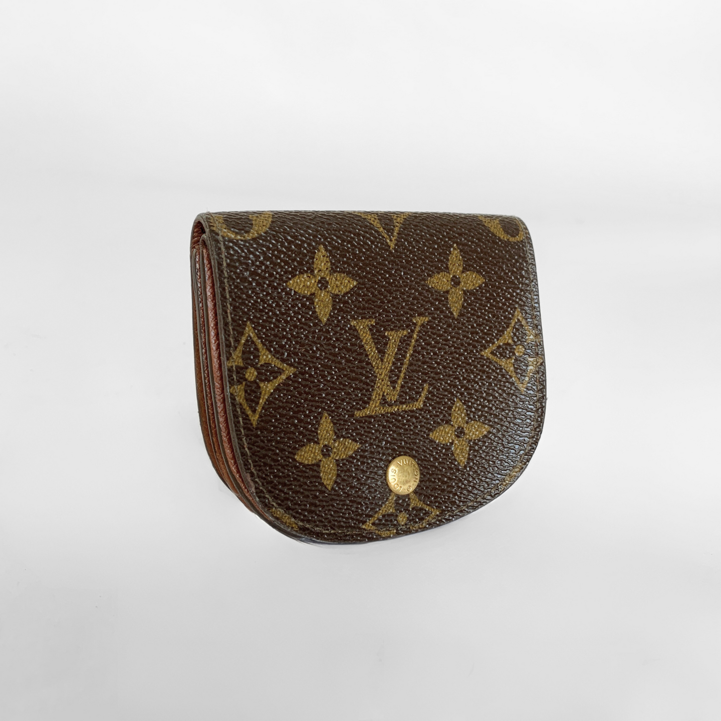 Louis Vuitton Tela do monograma da carteira de moedas