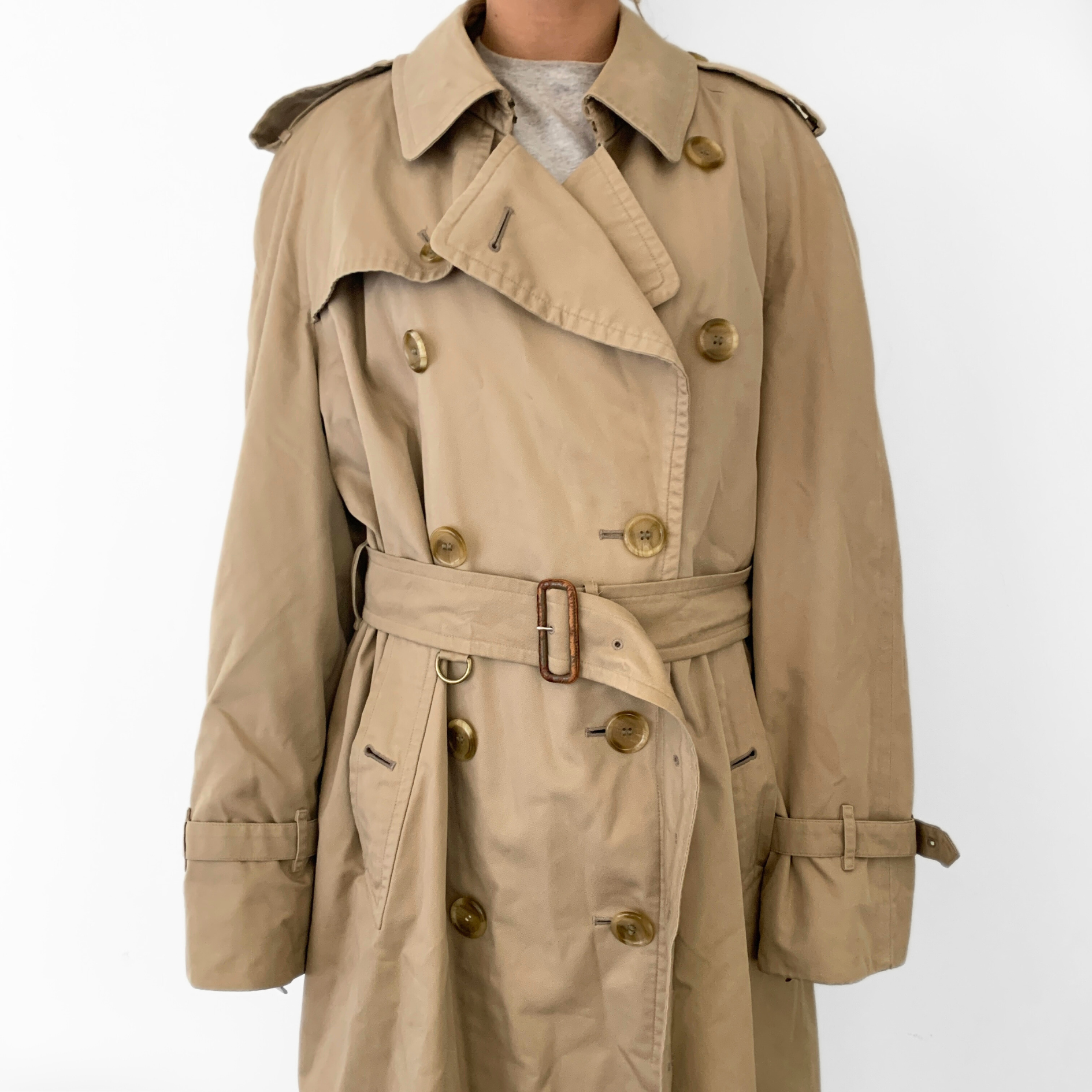 Burberry Burberry Trench Coat Cotton - Clothing - Etoile Luxury Vintage