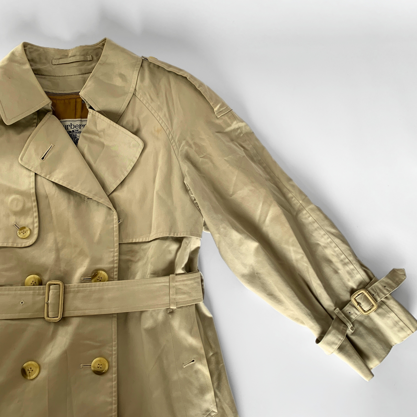 Burberry Burberry Trench Coat Cotton - Clothing - Etoile Luxury Vintage