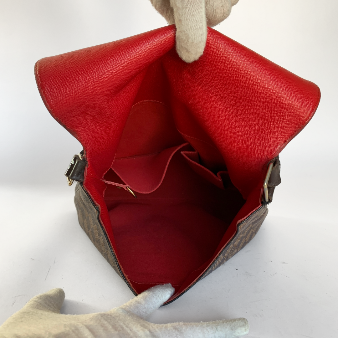 Louis Vuitton Louis Vuitton Musette Salsa Damier Ebene Canvas - Crossbody tasker - Etoile Luxury Vintage