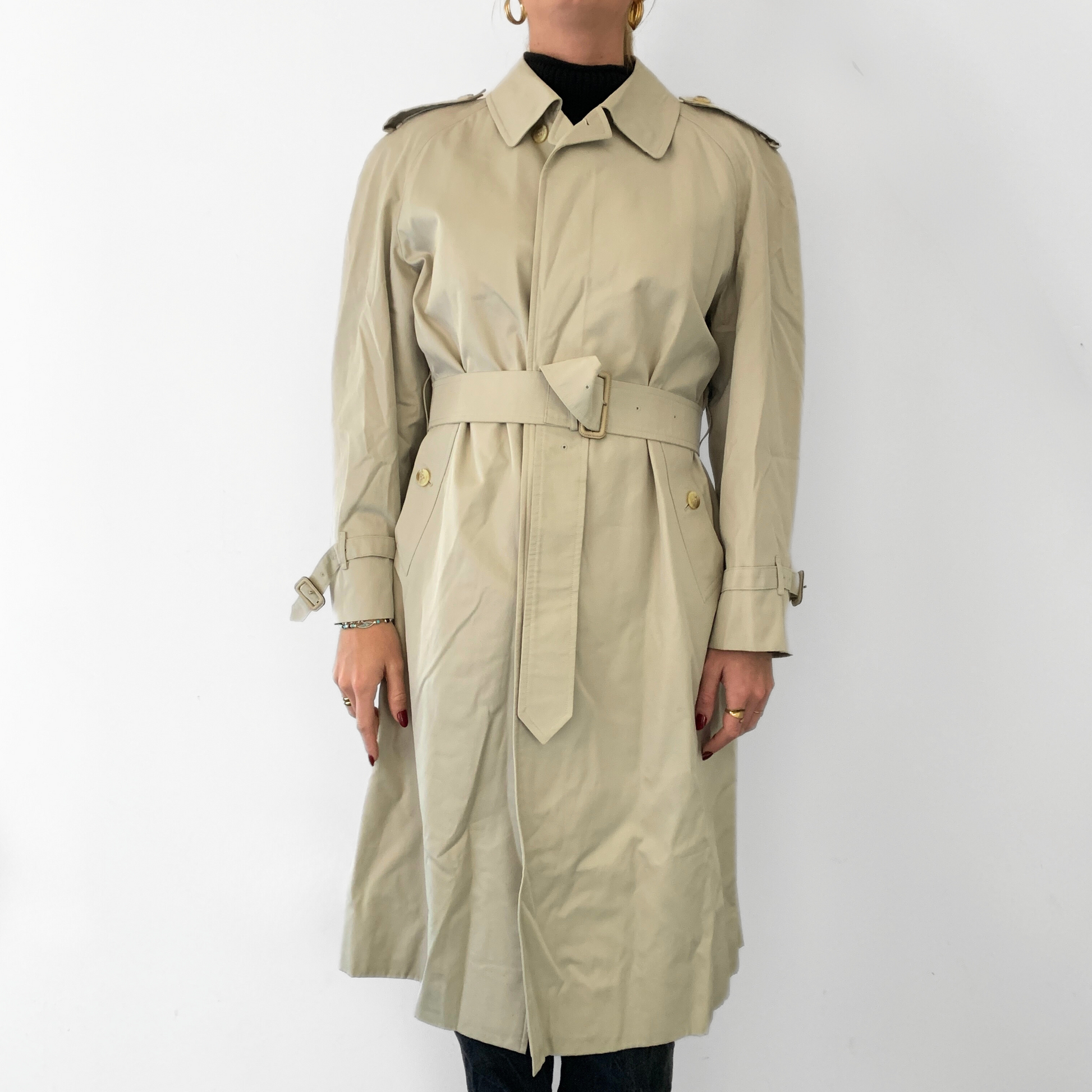 Burberry Burberry Trench Coat Cotton - Coats - Etoile Luxury Vintage