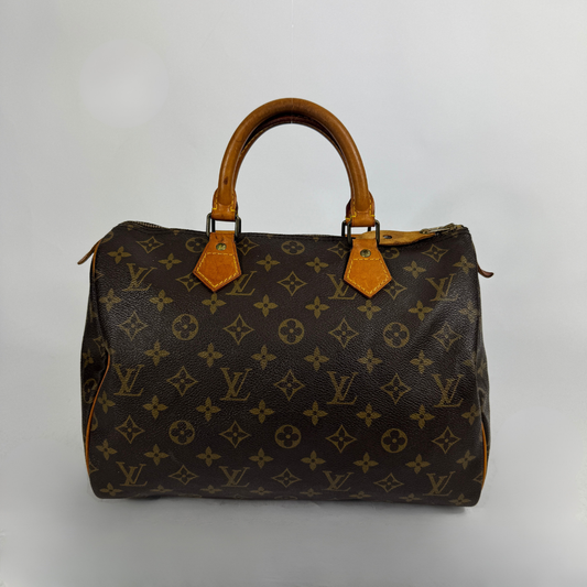 Louis Vuitton Speedy 30 on a white background