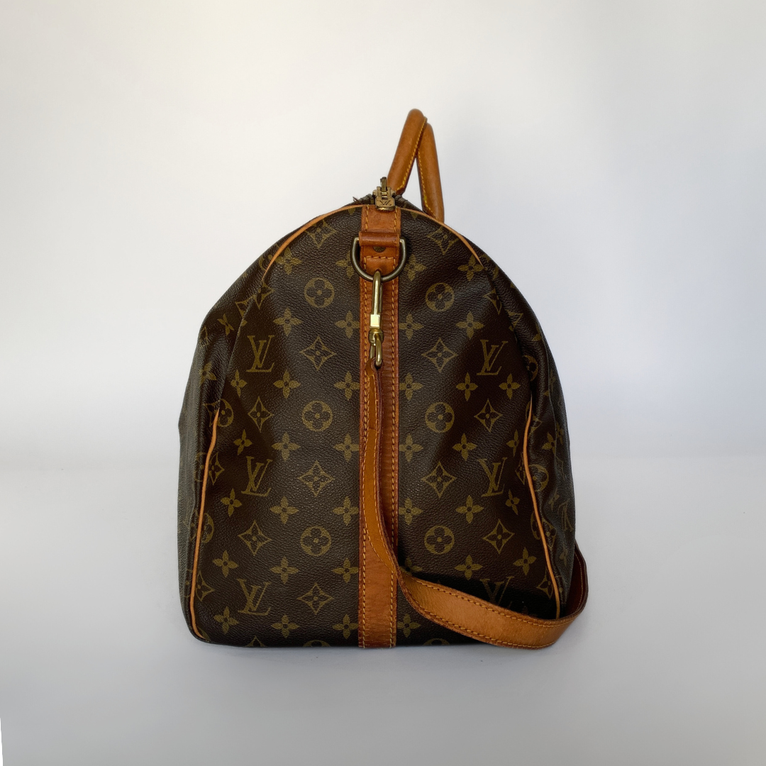 Louis Vuitton Louis Vuitton Keepall 55 Bandouli&egrave;re Monogram Canvas - Handbags - Etoile Luxury Vintage