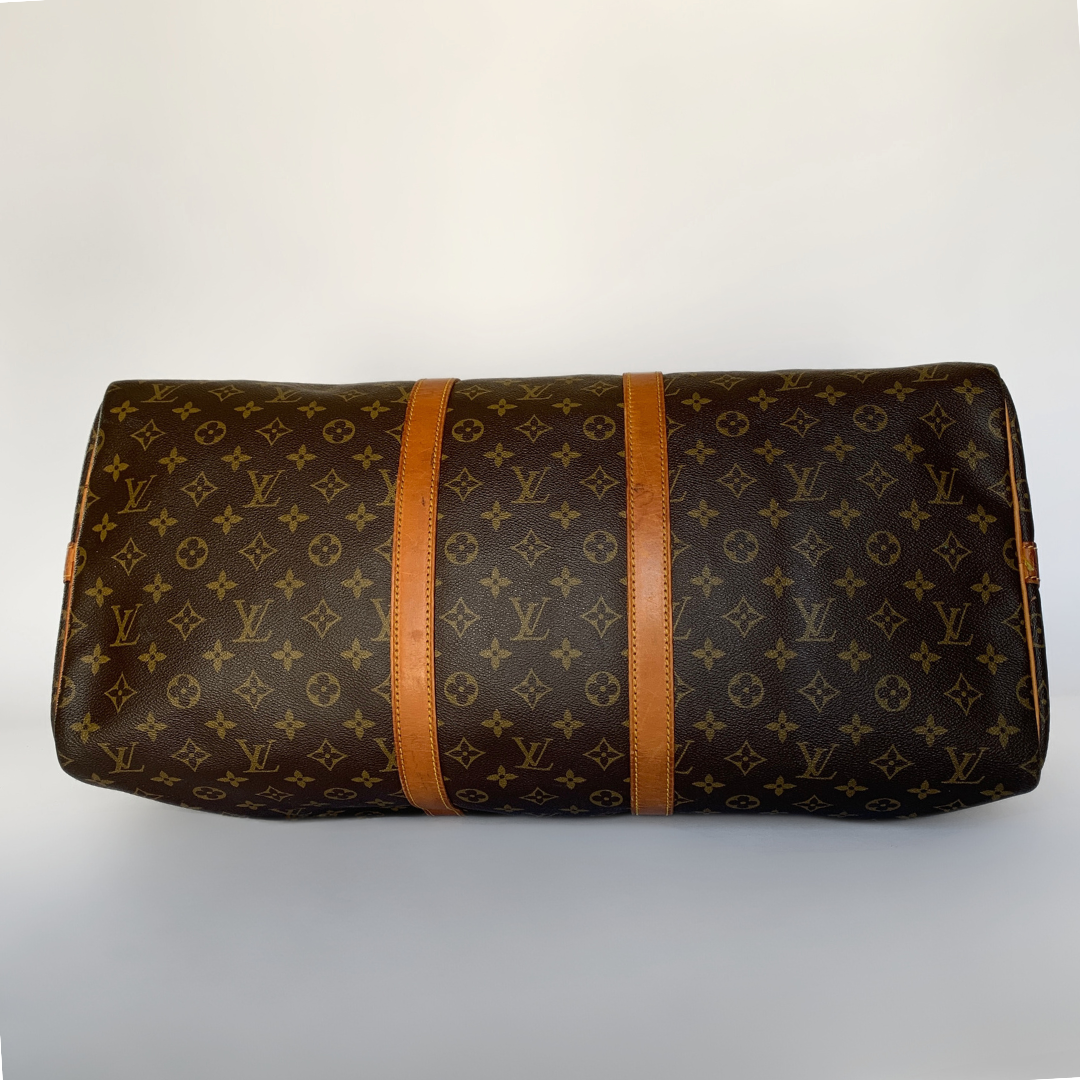 Louis Vuitton Louis Vuitton Keepall 55 Bandouli&egrave;re Monogram Canvas - Handbags - Etoile Luxury Vintage