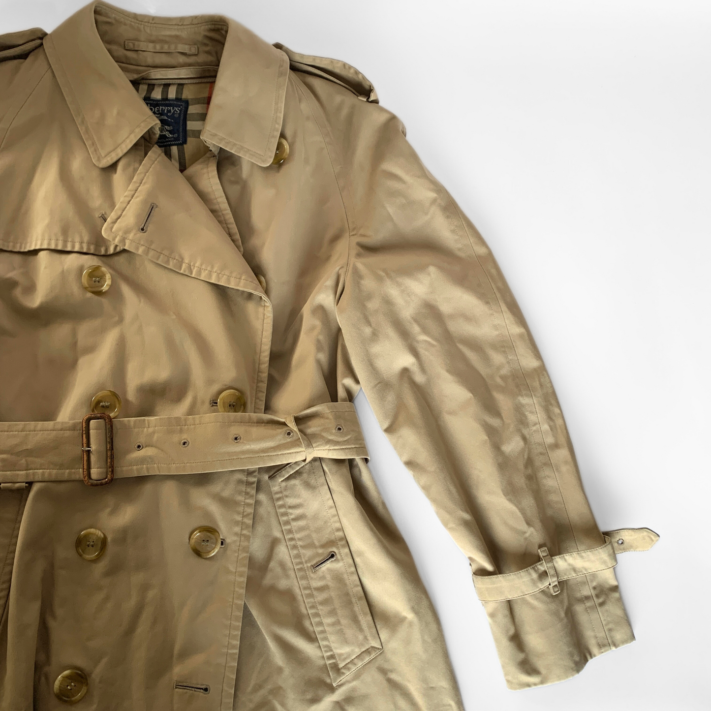 Burberry Burberry Trench Coat Cotton - Clothing - Etoile Luxury Vintage