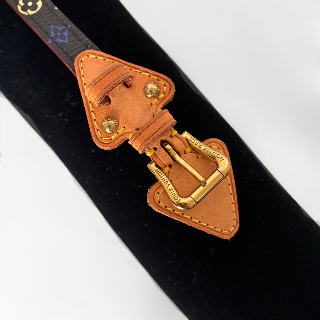 Louis Vuitton Nanogram Multicolor-Schwarzes Armband