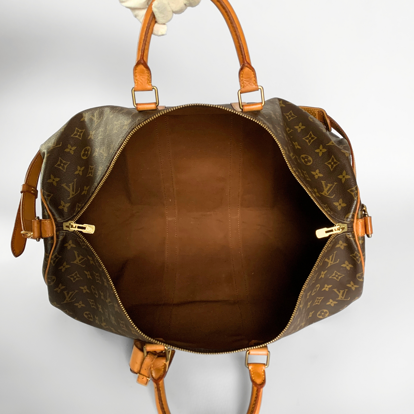 Louis Vuitton Louis Vuitton Keepall 55 Bandouli&egrave;re Monogram Canvas - Handbags - Etoile Luxury Vintage