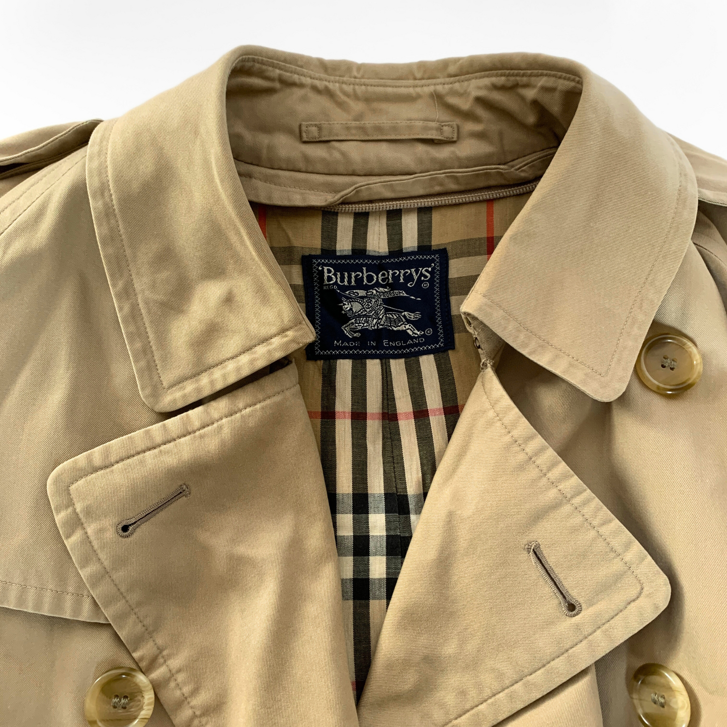 Burberry Burberry Trench Coat Cotton - Clothing - Etoile Luxury Vintage