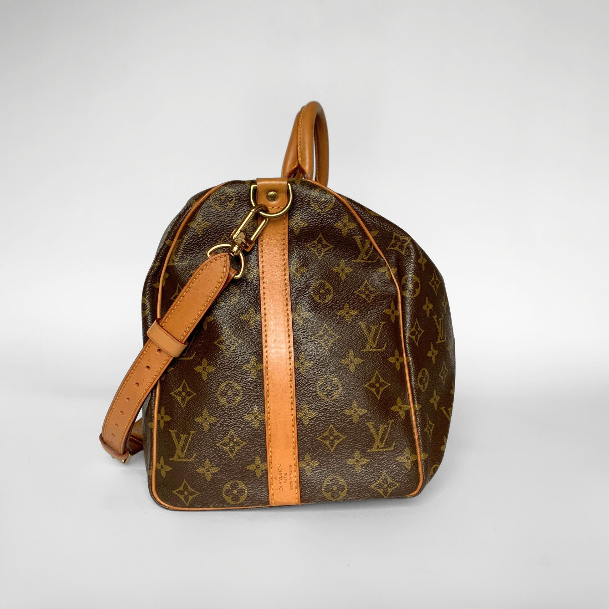 Louis Vuitton Louis Vuitton Keepall 50 Bandouli&egrave;re Monogram Canvas - Handbags - Etoile Luxury Vintage