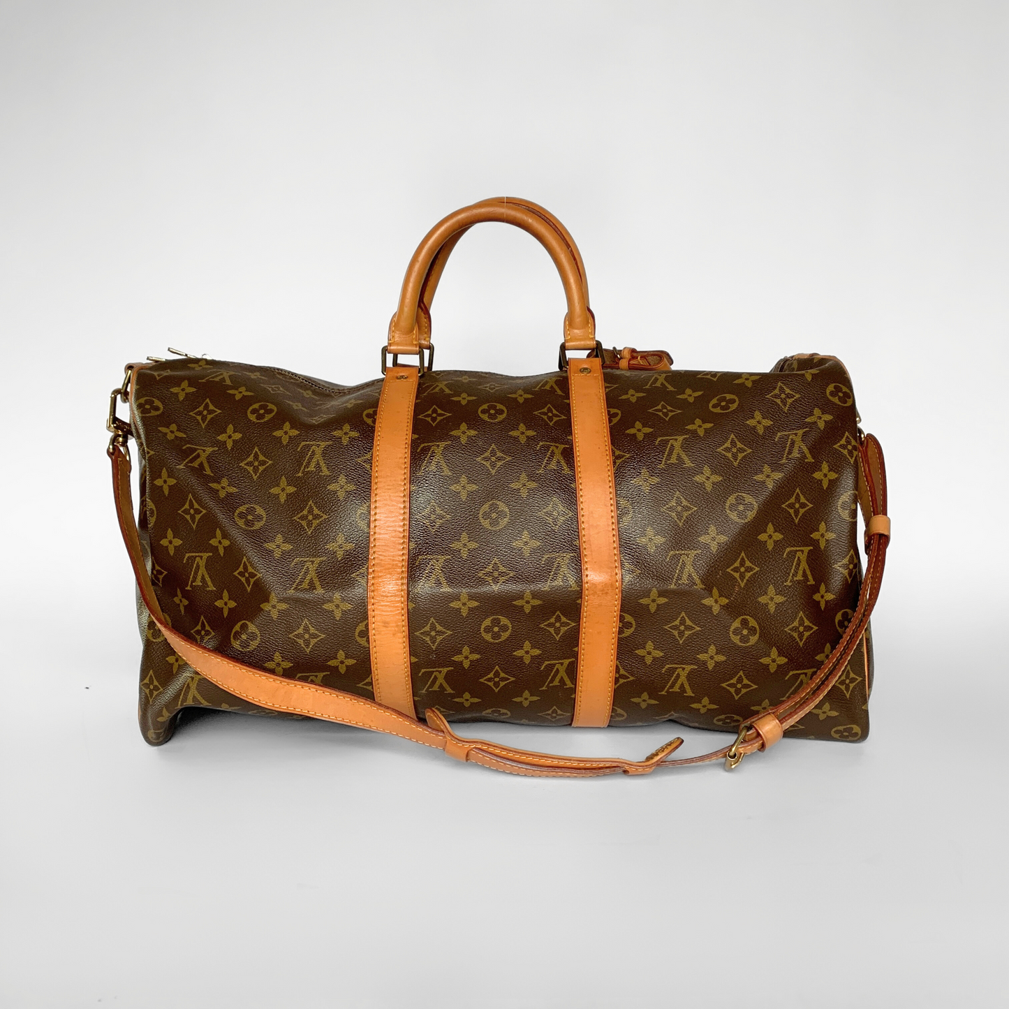 Louis Vuitton Louis Vuitton Keepall 50 Bandouli&egrave;re Monogram Canvas - Handbags - Etoile Luxury Vintage