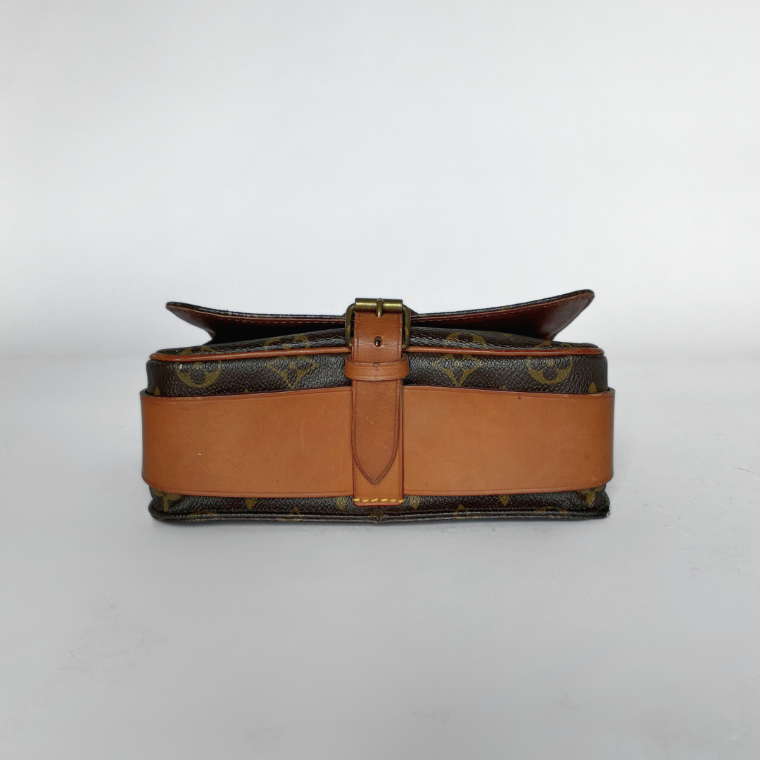 Louis Vuitton Cartouchière Lona con monograma MM