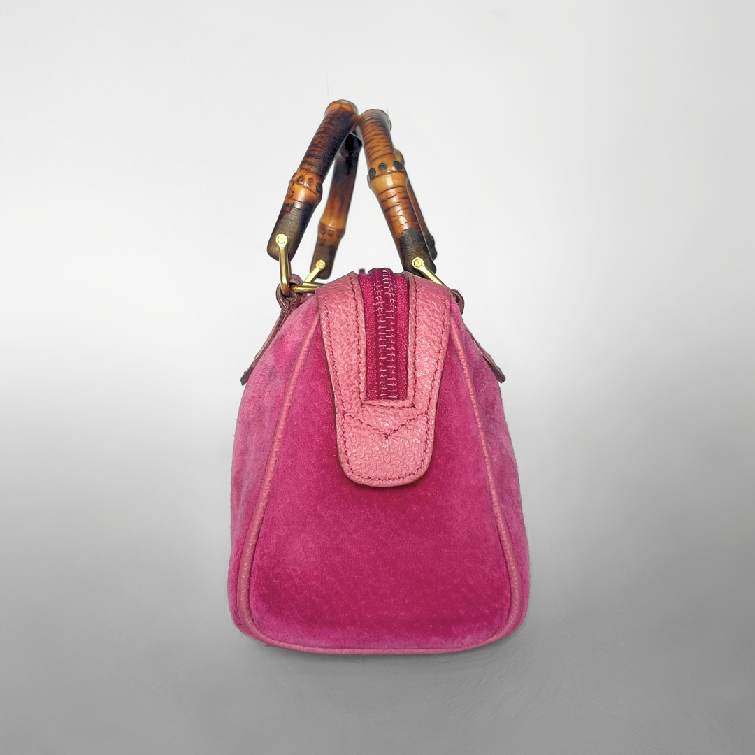Gucci Bambusrosa Mini-Tasche