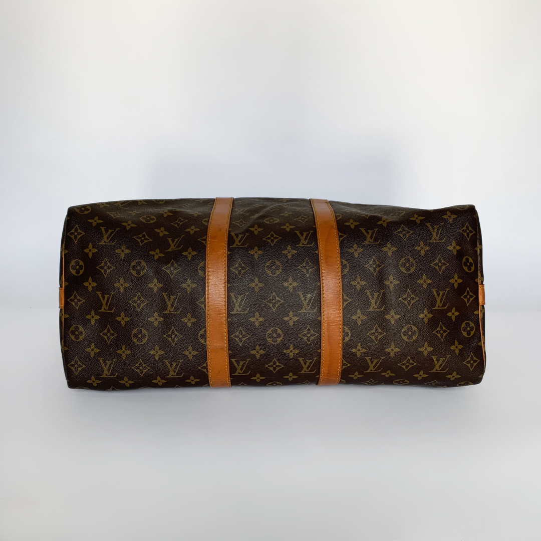 Louis Vuitton Louis Vuitton Keepall 50 Bandouli&egrave;re Monogram Canvas - Handbags - Etoile Luxury Vintage