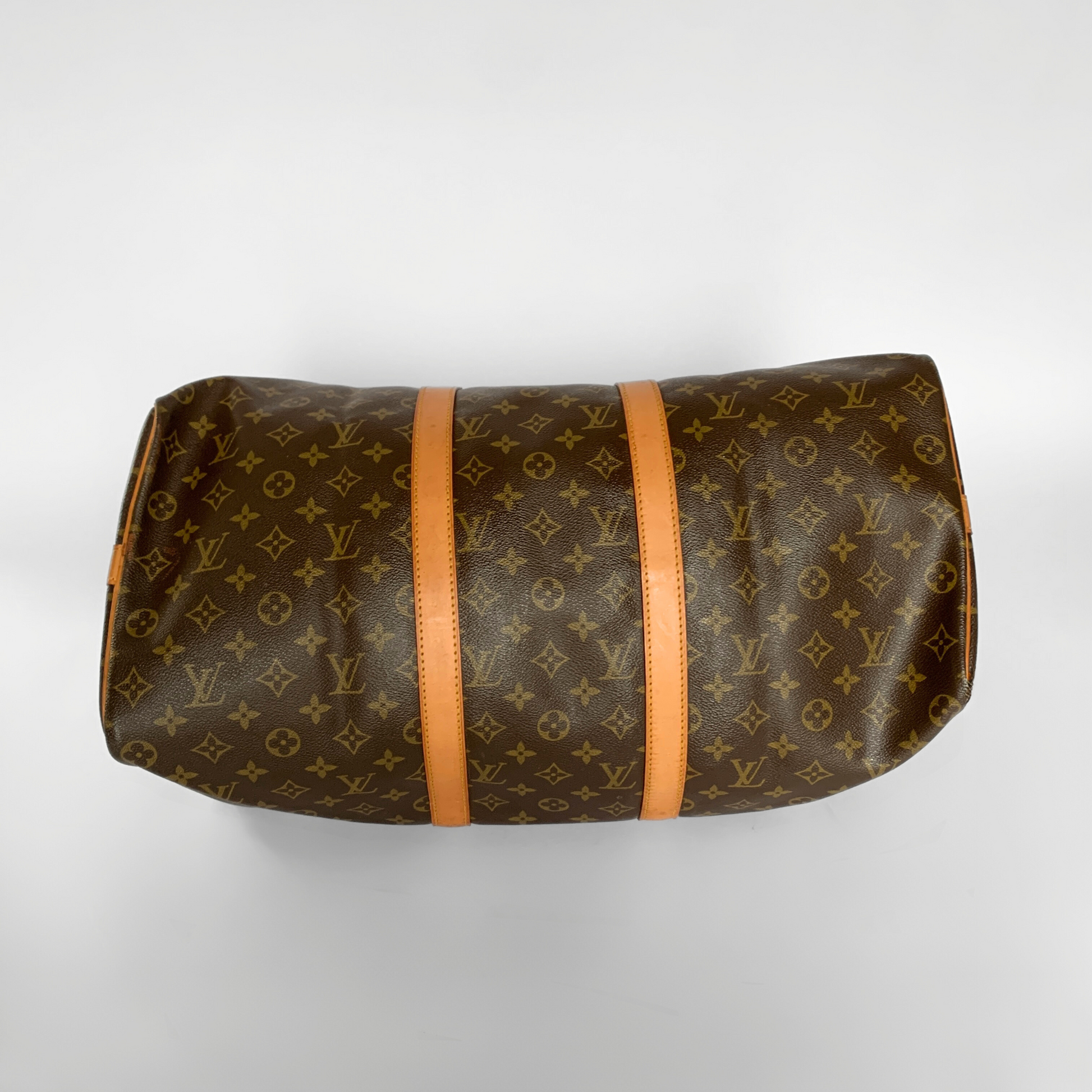 Louis Vuitton Louis Vuitton Keepall 50 Bandouli&egrave;re Monogram Canvas - Handbags - Etoile Luxury Vintage