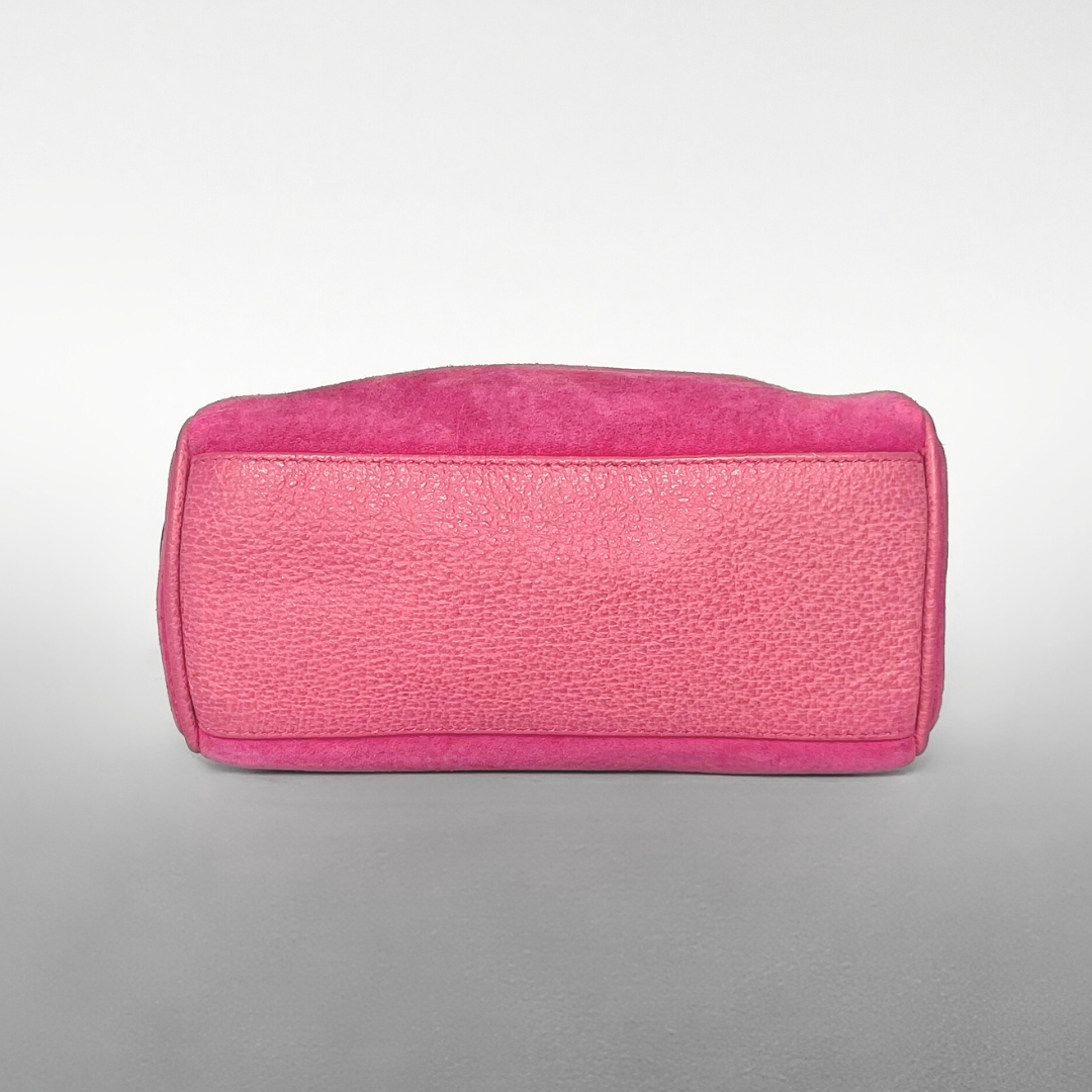 Gucci Bambusrosa Mini-Tasche