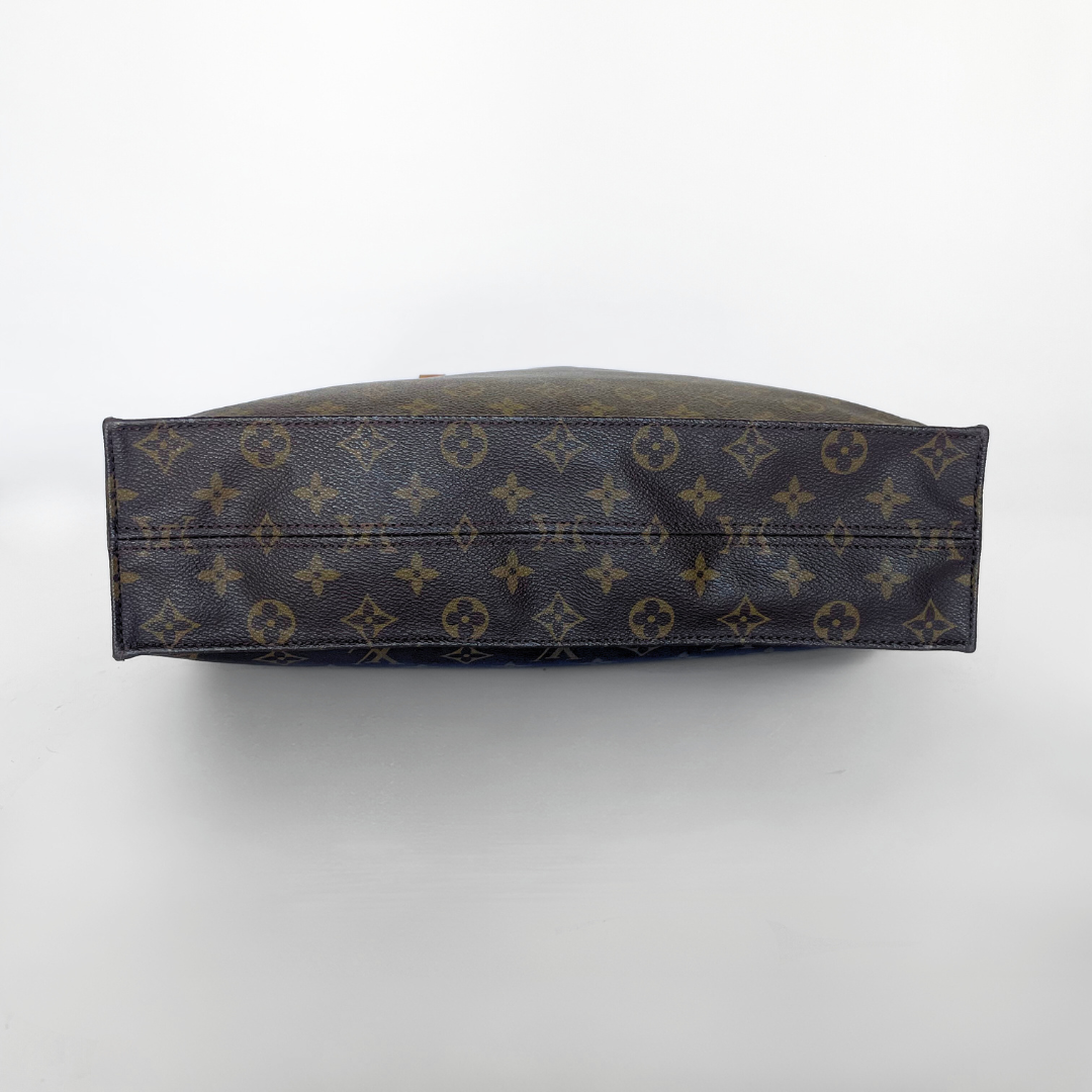 Louis Vuitton Sac Plat monogram lærred