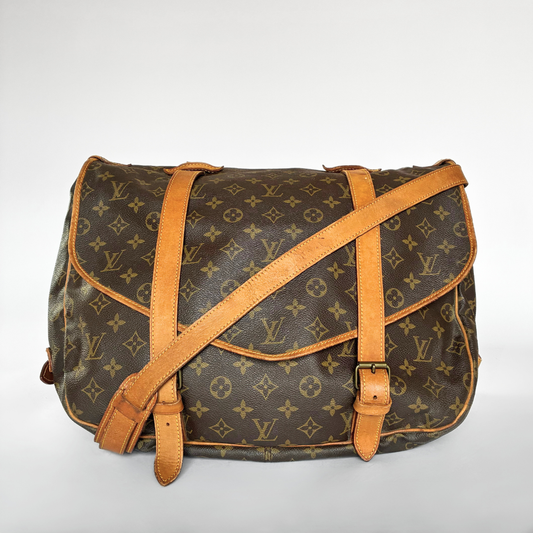 Louis Vuitton Saumur 43 Monogram Canvas