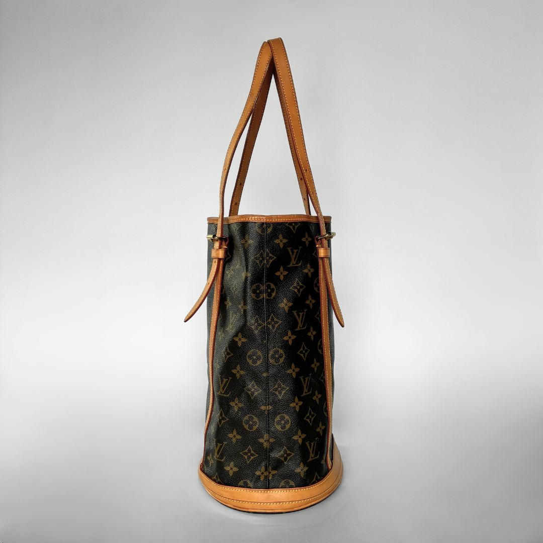 Louis Vuitton Bucket GM Monogramm Leinwand