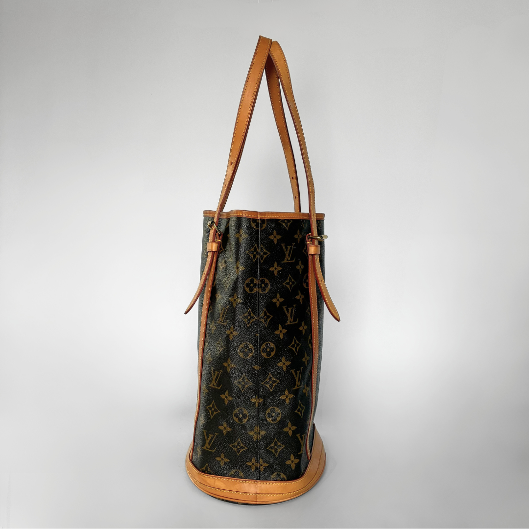 Louis Vuitton Bucket GM Monogramm Leinwand