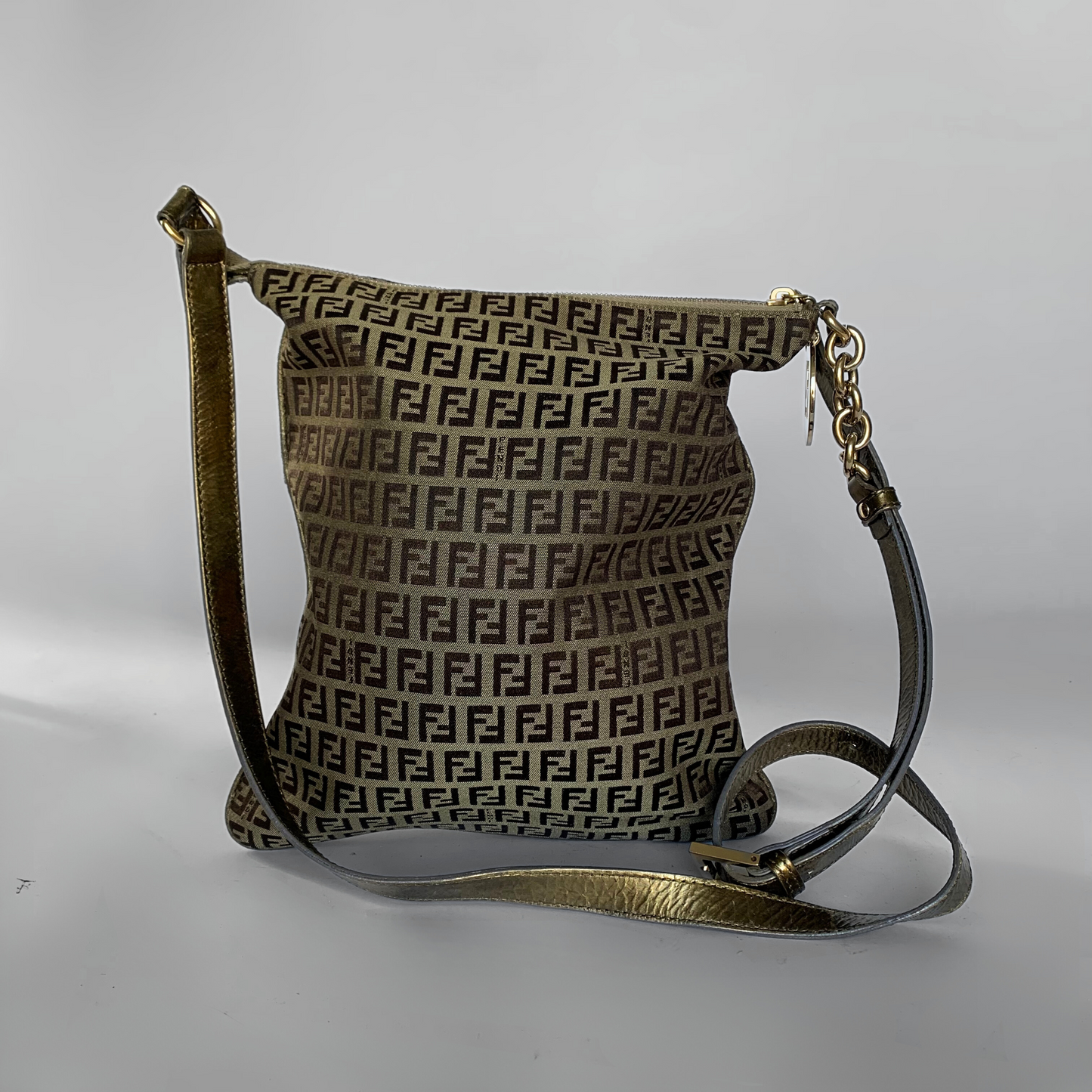 Fendi Fendi Crossbody Zucca Canvas - Crossbody bags - Etoile Luxury Vintage